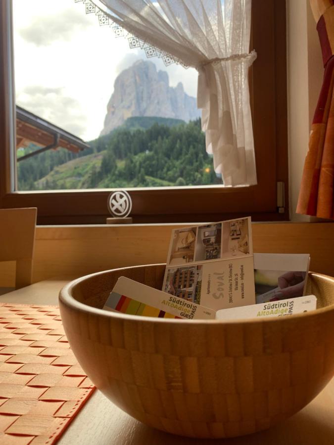 Apartments Soval Santa Cristina Val Gardena Εξωτερικό φωτογραφία