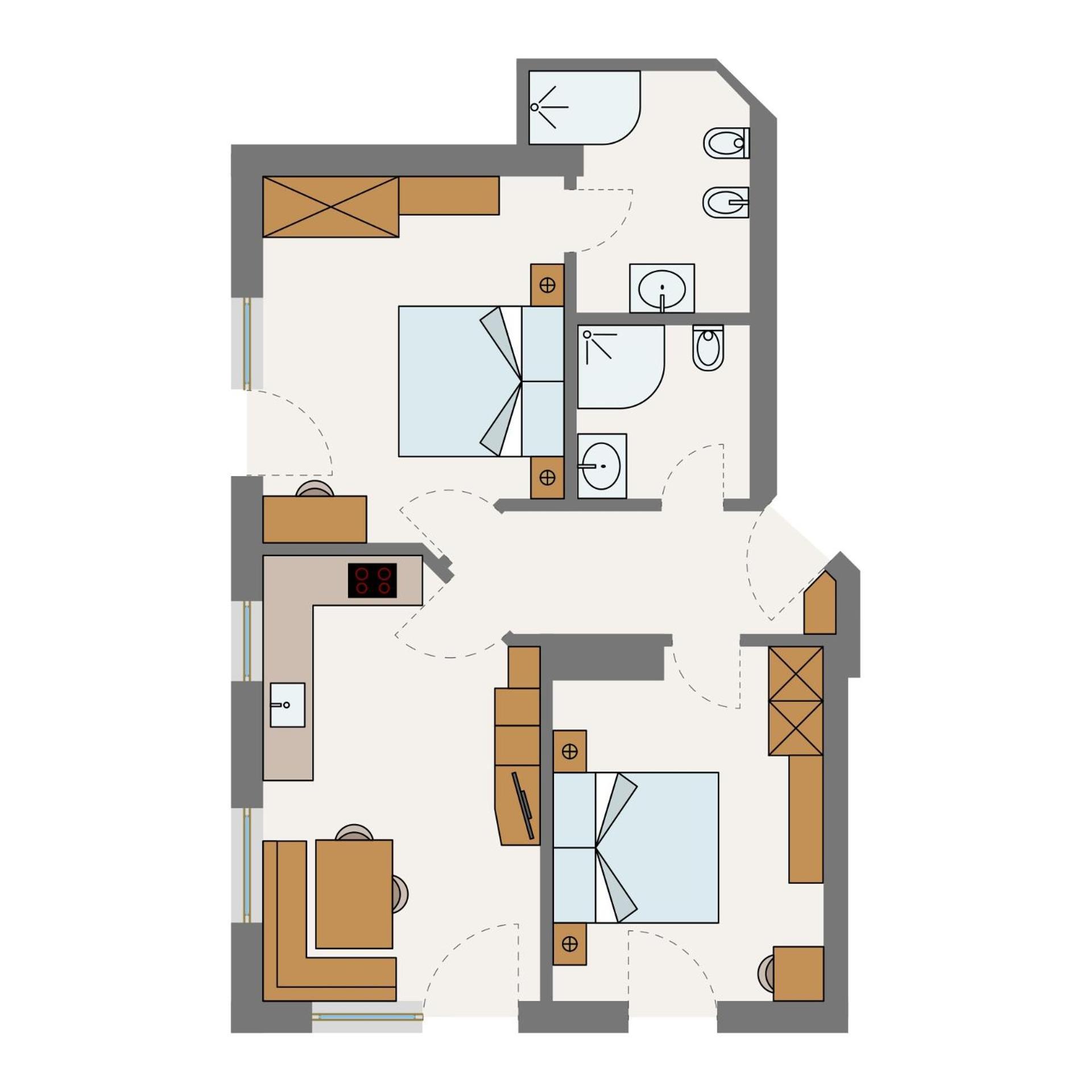 Apartments Soval Santa Cristina Val Gardena Εξωτερικό φωτογραφία